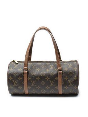 Louis Vuitton Papillon Brown Monogram Canvas Handbag